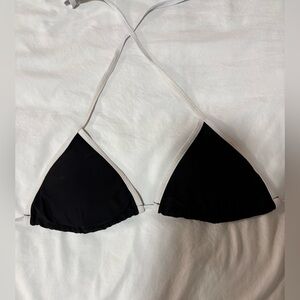 Black & White Bikini Top